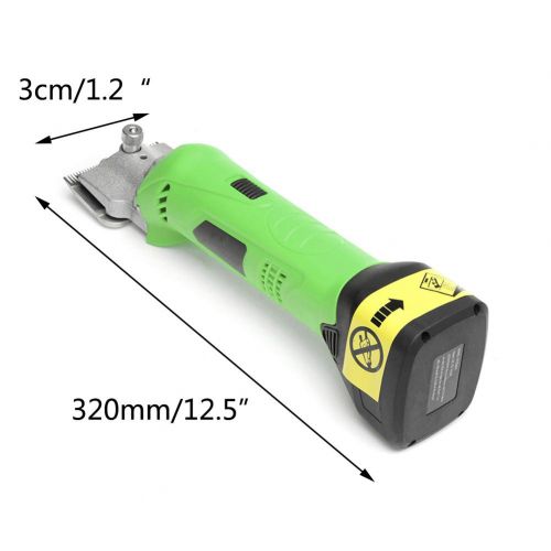  MSQL Electric Shears Shearing Clipper, Sheep/Horse Electric Grooming Clippers Kit, Rechargeable Farm Wool Shearing, 2500r/min