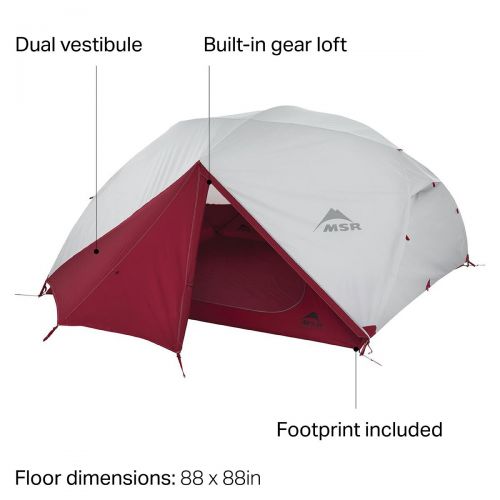 엠에스알 MSR Elixir Tent: 4-Person 3-Season