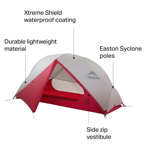 엠에스알 MSR Hubba NX Tent: 1-Person 3-Season