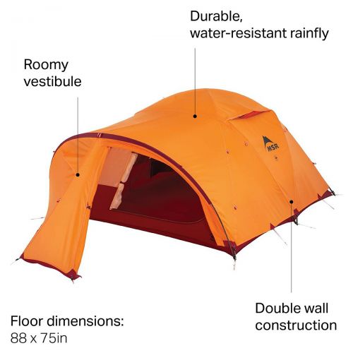 엠에스알 MSR Remote 3 Tent: 3-Person 4-Season