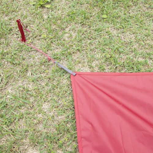 엠에스알 MSR Universal 6-Person Tent Footprint Tarp, Large - 117 x 97 Inches