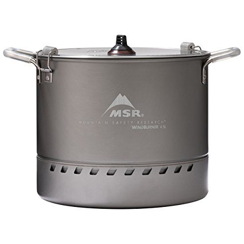 엠에스알 MSR WindBurner 4.5-Liter Camping Stock Pot with Strainer Lid