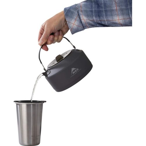 엠에스알 MSR Pika Ultralight Aluminum Teapot for Camping and Backpacking (1-Liter)