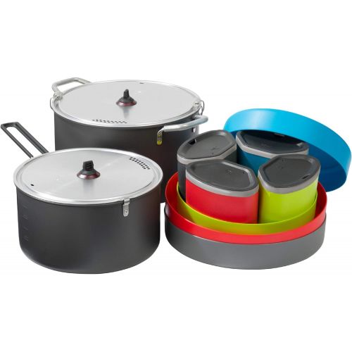 엠에스알 MSR Flex 4 Cook Set Complete Cooking System for Camping Families and Groups