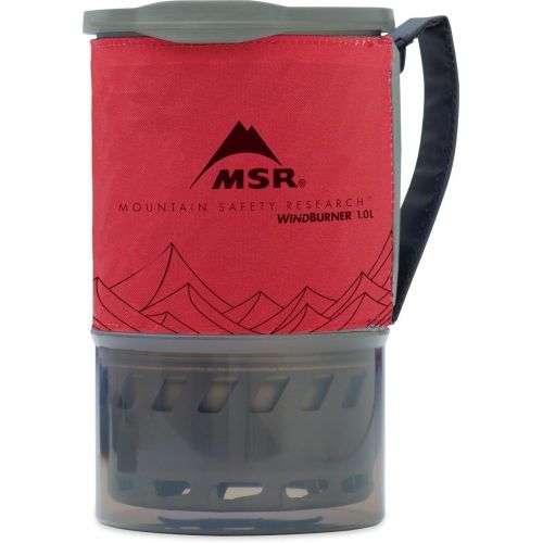 엠에스알 MSR WindBurner Personal Stove System for Fast Boiling Fuel Efficient Cooking for Backpacking, Solo Travelers, and Minimalist Trips