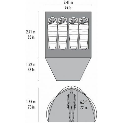 엠에스알 MSR Family-Tents Habitude