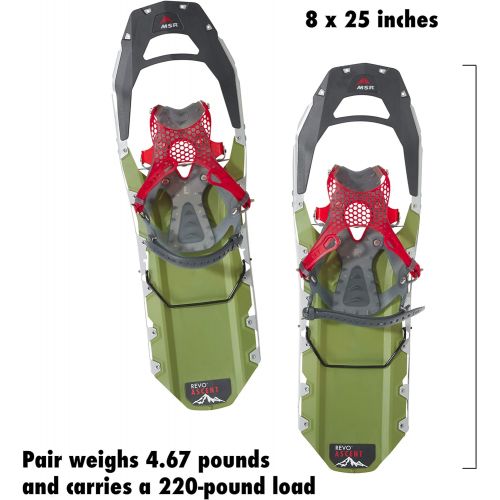 엠에스알 MSR Revo Ascent Backcountry & Mountaineering Snowshoes with Paragon Bindings