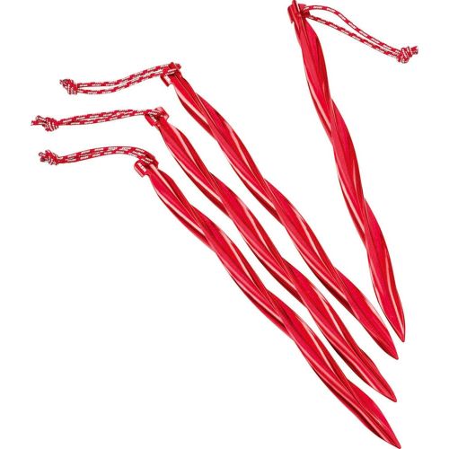 엠에스알 MSR Cyclone 10 Tent Stake, 4 Pack, Red