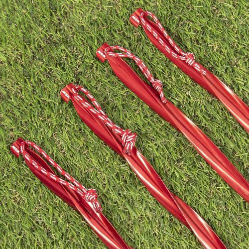 엠에스알 MSR Cyclone 10 Tent Stake, 4 Pack, Red