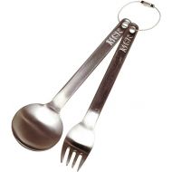 MSR Titan Ultralight Titanium Backpacking Fork & Spoon Set