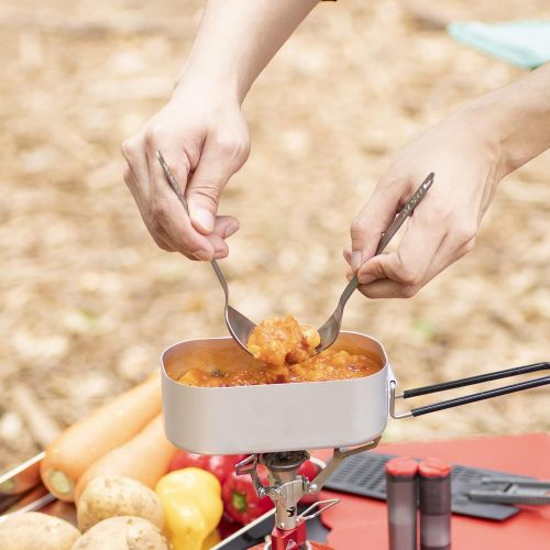 엠에스알 MSR Titan Ultralight Titanium Backpacking Fork & Spoon Set