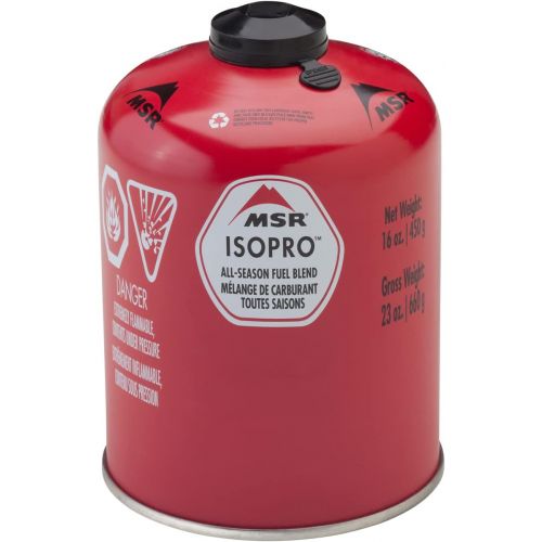 엠에스알 MSR IsoPro Fuel Canister for Backpacking and Camping Stoves