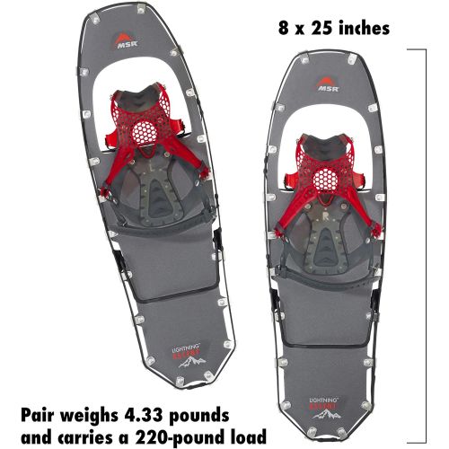 엠에스알 MSR Lightning Ascent Backcountry & Mountaineering Snowshoes with Paragon Bindings