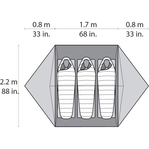 엠에스알 MSR Backpacking-Tents Carbon Reflex