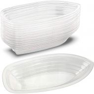 [아마존베스트]MT Products 12 oz. Clear Plastic Disposable Banana Split Boats /Perfect Size/ Great Party Dish (15 Pieces)