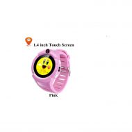 MT-Style-Anti-lost Tracker Anti-Lost Tracker Child smartwatch GPS WiFi Location SOS Anti-Lost Monitor Tracker Baby Wristwatch with Camera Clock Kid,Pink with 1 Strap,English GPS and WiFi