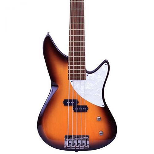  MTD},description:The Kingston CRB 5-string electric bass has a carved basswood body that is light in weight, but heavy in tone. This innovative bass has the tried-and-true 34 scale