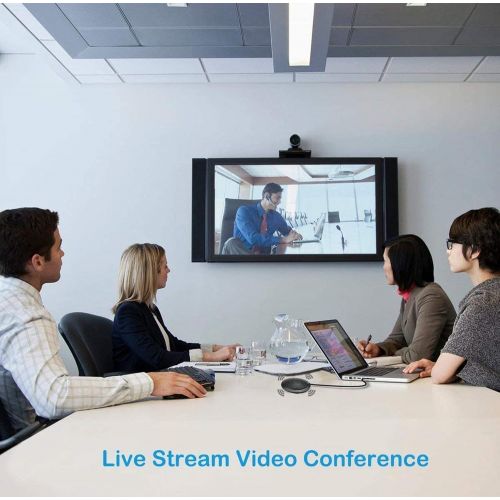  [아마존베스트]MTFY Professional USB Conference Microphone 360° Omnidirectional PC Microphone Stereo Condenser Microphones for Recording / Podcasting / Streaming / Conference / Vocal / Chats / De