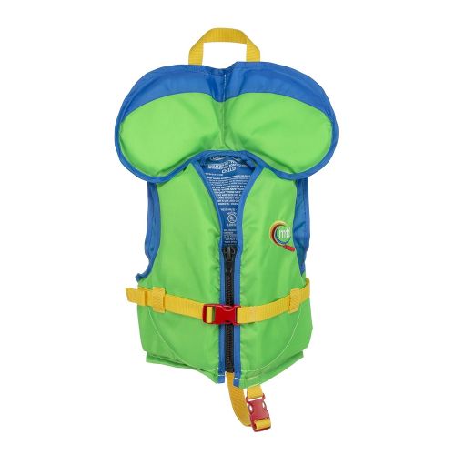  MTI Life Jackets MTI Child w/Collar Life Jacket - Bright Green/Blue - Child (30-50 lb)