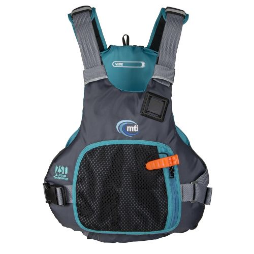  MTI Life Jackets MTI Vibe Life Jacket - Black/Turquoise - SM/MD (30-40)