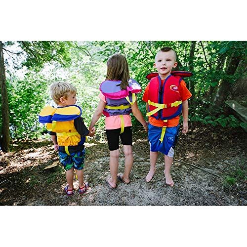  MTI Life Jackets MTI Child w/Collar Life Jacket - Mango/Orange - Child (30-50 lb)