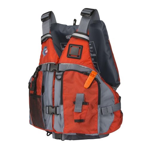  MTI Life Jackets MTI Solaris F-Spec Fishing Life Jacket - Orange/Gray - XL/2X (46-56)