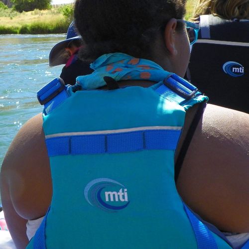  MTI Life Jackets MTI Destiny Womens Life Jacket - Tropical Blue/Light Gray - SM/MD (29-40)