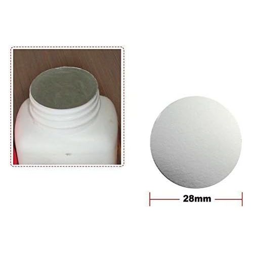  MTP 18202426283035373855mm PE Plastic Bottle Lid Aluminum Foil Cap Liner Induction Heat Sealer (1000, 35mm)