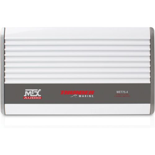  MTX Audio WET75.4 400W RMS 4-Channel Class A/B Marine Amplifier