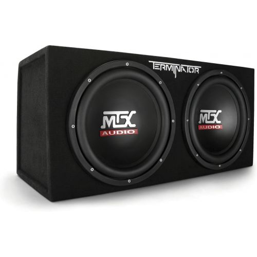  MTX Audio Terminator Series TNE212D 1,200-Watt Dual 12-Inch Sub Enclosure