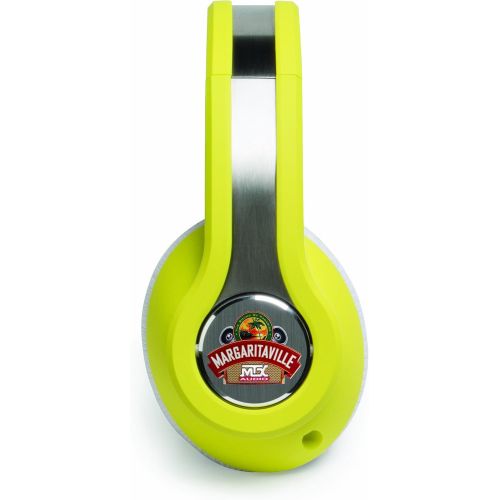  MTX Margaritaville Audio MIX1-YELLOW High Fidelity Headphones, Havana Banana