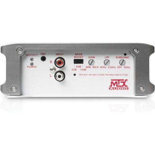  MTX Audio WET500.1 500W RMS Mono Block Class D Marine Amplifier