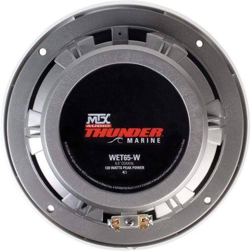  MTX Audio WET65-W Wet Series 6.5-Inch Coaxial Speaker, Set of 2