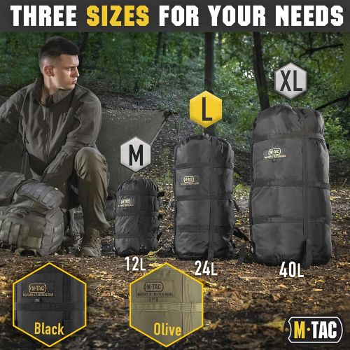  M-Tac Compression Sack - Sleeping Bag Stuff Sack - Compression Bag - 24 Liters - L