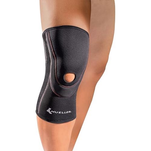  Mueller Sports Medicine Breathable Open Patella Knee Sleeve