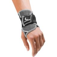 MUELLER Sports Medicine Hg80 Premium Wrist Brace, For Men and Women, Black/Gray