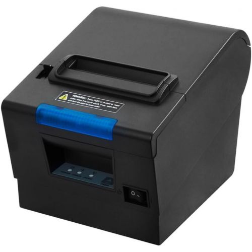  [아마존베스트]31/8 80mm Thermal Receipt Printer, MUNBYN POS Printer with Auto Cutter, USB Serial Ethernet Windows Mac Driver ESC/POS RJ11 RJ12 Cash Drawer