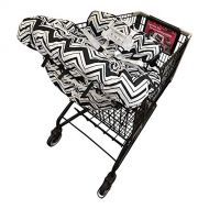 MURPHYfine Shopping Cart Cover For Baby- 2-in-1 - Foldable Portable Seat with Bag for Infant to Toddler - Compatible with Grocery Cart Seat and High Chair - Boy/Girl Design - Compact and Cush