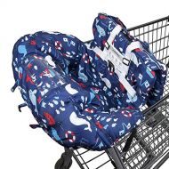 [아마존베스트]MURPHYfine Shopping Cart Cover for Baby- 2-in-1 - Foldable Portable Seat with Bag for Infant to Toddler -...