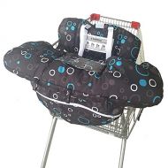 [아마존베스트]MURPHYfine Shopping Cart Cover for Baby- 2-in-1 - Foldable Portable Seat with Bag for Infant to Toddler -...