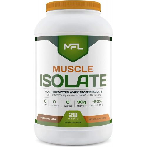  MUSCLE FOOD LABS Muscle Isolate, 2 pounds (Chocolate Lava)