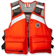 MUSTANG SURVIVAL Industrial Mesh Vest with Solas Reflective Tape