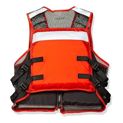  MUSTANG SURVIVAL Industrial Mesh Vest with Solas Reflective Tape