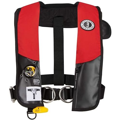  Mustang Survival Corp Inflatable PFD with HIT (Auto Hydrostatic) with Harness