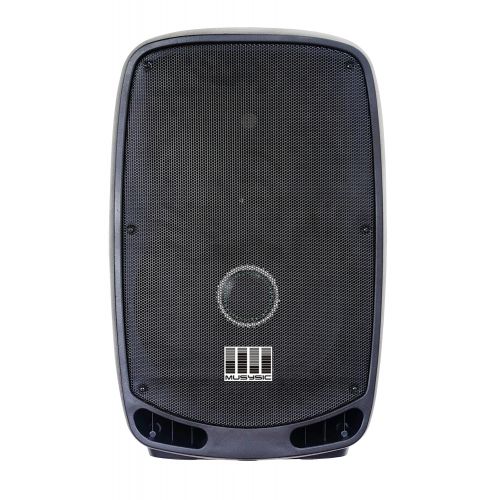  Pair (2 Pcs) of MUSYSIC Professional 4000W Power Stereo 15 Speakers Bluetooth DJ PA Karaoke - Link Both Wirelessly