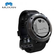 MUXAN Fitness Tracker,GPS Smart Watch Heart Rate Monitoring Pedometer SOS Compass SMS/Call Reminder Smartwatch for Outdoor Activity