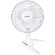 [아마존베스트]MVPOWER Mini Ventilator 2 in 1 Personal Fan mit Klemme und wegnehmbar Basis, Standventilator Tisch-Ventilator, Einstellbare 2 Stufen Gewindigkeit