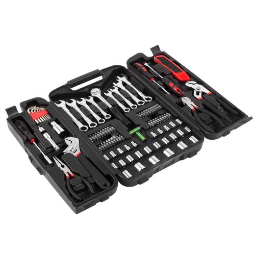  MVPower MVPOWER 95 Piece Home Mechanics Repair Tool Kit,General Household Hand Tool Set Wrench Set with Plastic Toolbox Storage Case