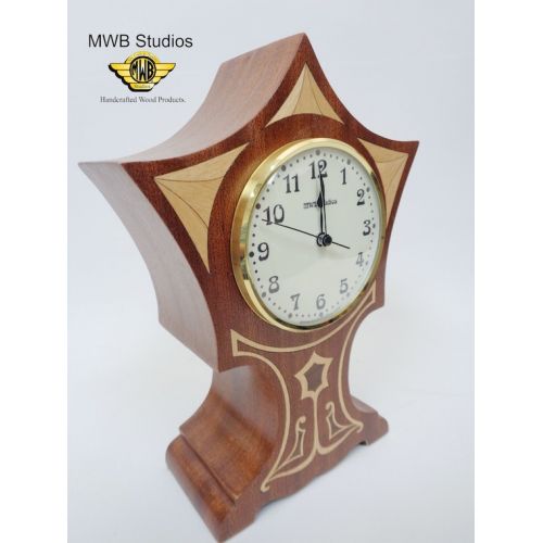  MWBStudios Clock, Art Nouveau Flair. MC-23 Free Shipping within the U.S.