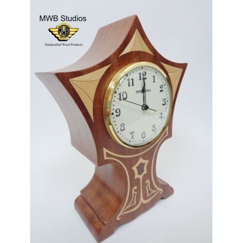  MWBStudios Clock, Art Nouveau Flair. MC-23 Free Shipping within the U.S.